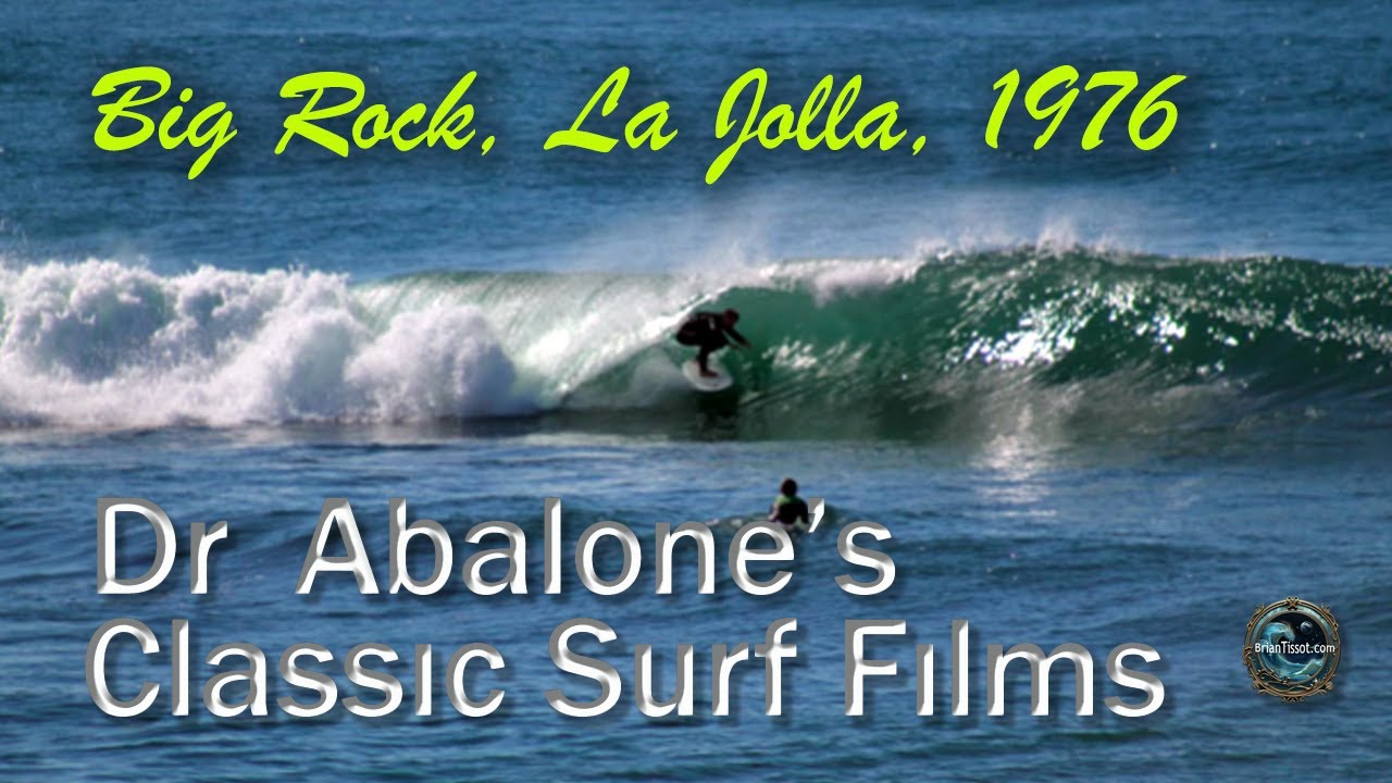 Old Surf Movies: Big Rock, La Jolla, California, 1976
