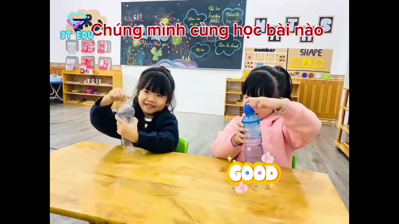 Giờ học tiếng Anh vui nhộn của các bạn nhỏ lớp Edu 6B1 tại 3T Edu