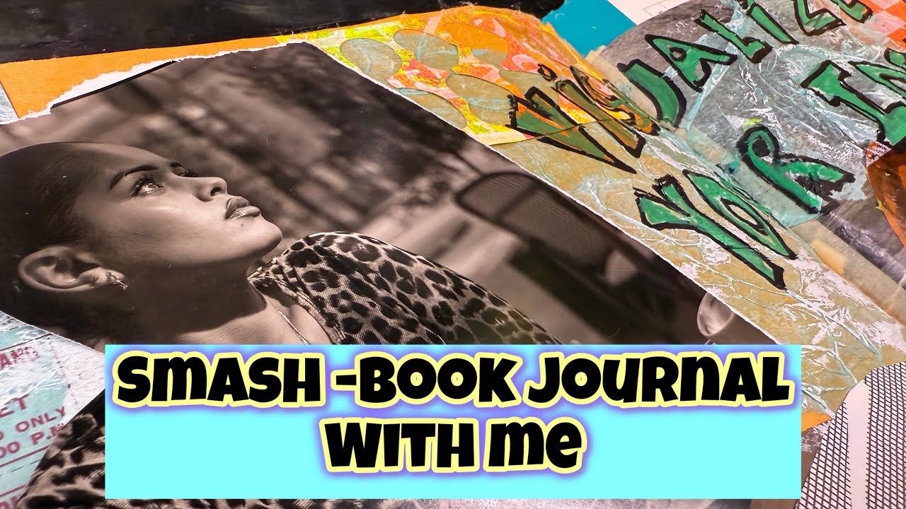 Ведите дневник в стиле Smash-Book — ежедневно визуализируйте свою идеальную жизнь #artjournal #gl...