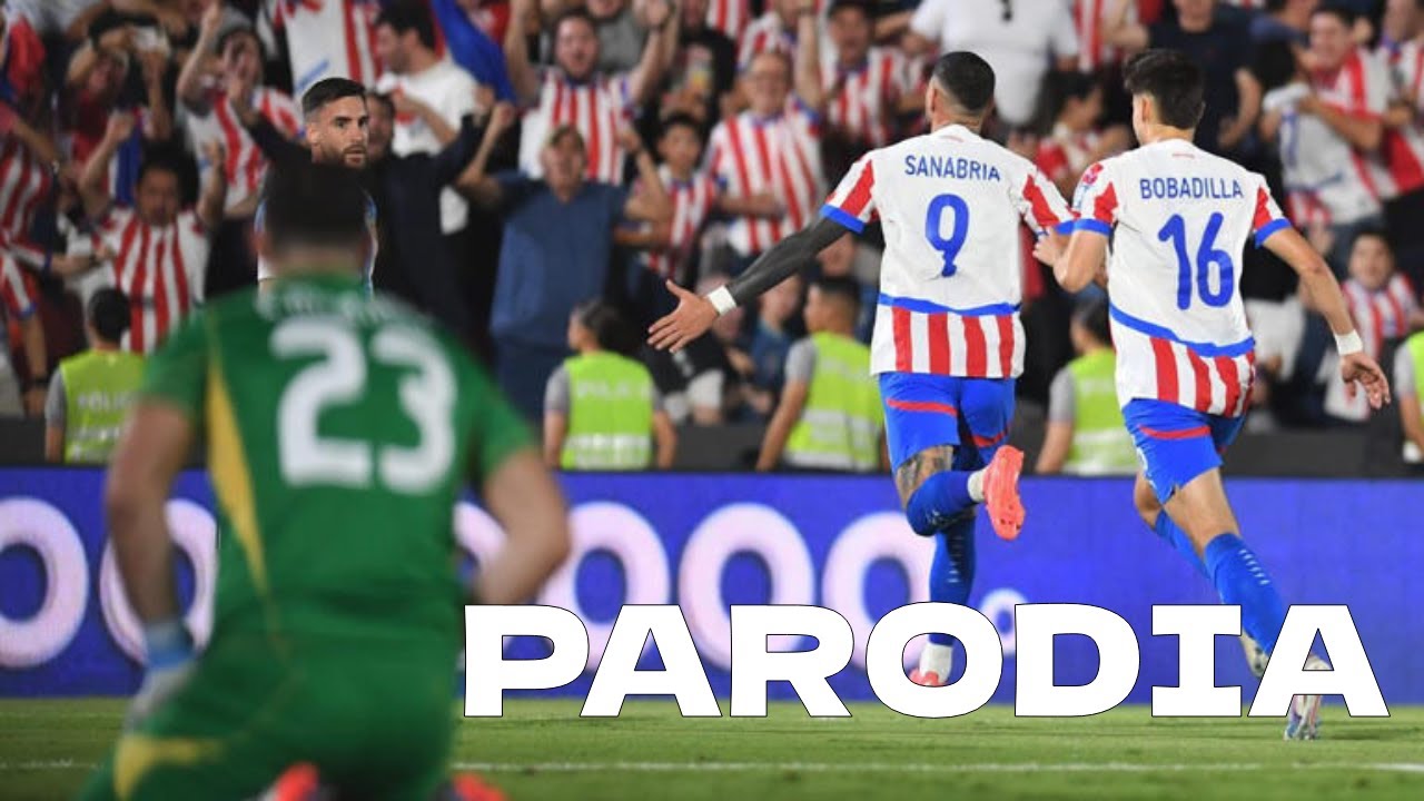 Canción Paraguay 2-1 Argentina PARODIA (Los ojos rojos- Kchiporros)
