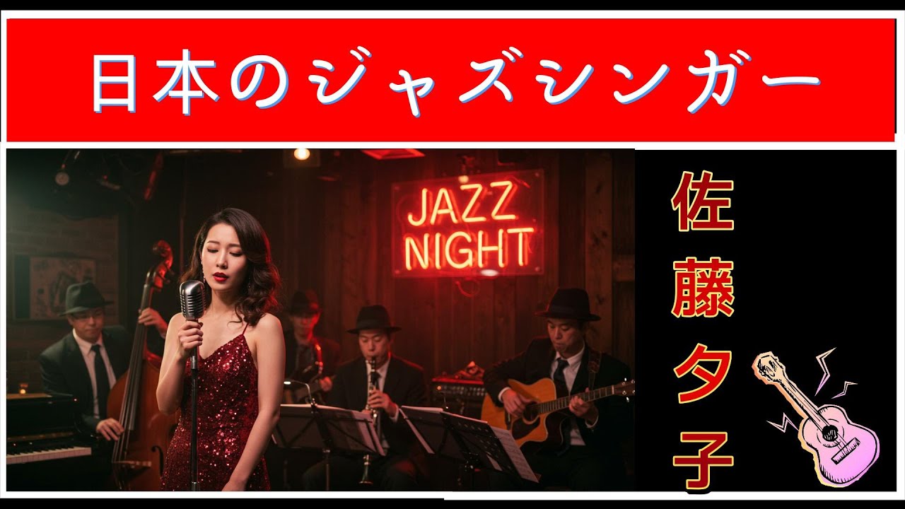 【日本女性ジャズシンガー】佐藤夕子　Shadow Love　他　female jazz vocals・Vocal Jazz Classics ・Relaxing Jazz