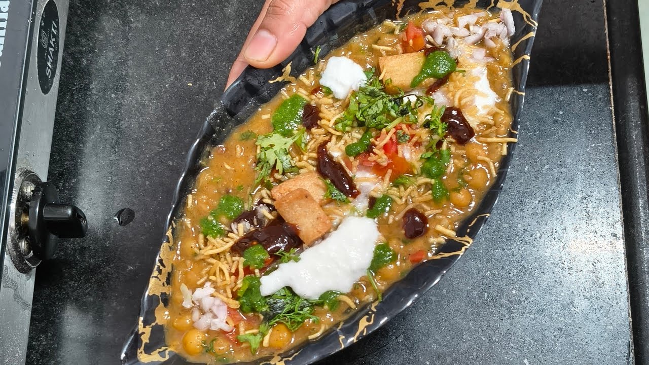 चटपटी मटर रगड़ा चाट। Matar Ragda Chaat Recipe। #cooking #chatpata #tasty  @PravinaArbhute 