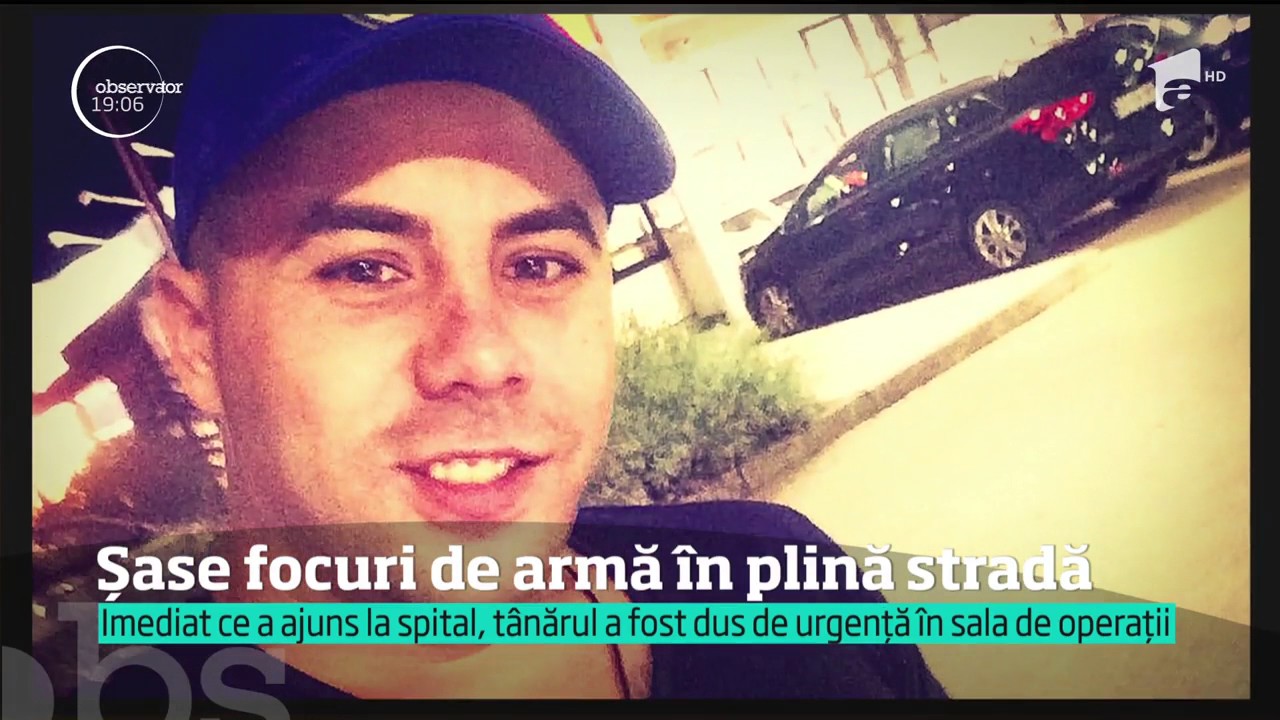 T&acirc;năr &icirc;mpușcat mortal &icirc;n miezul zilei! Pistolarii sunt de negăsit