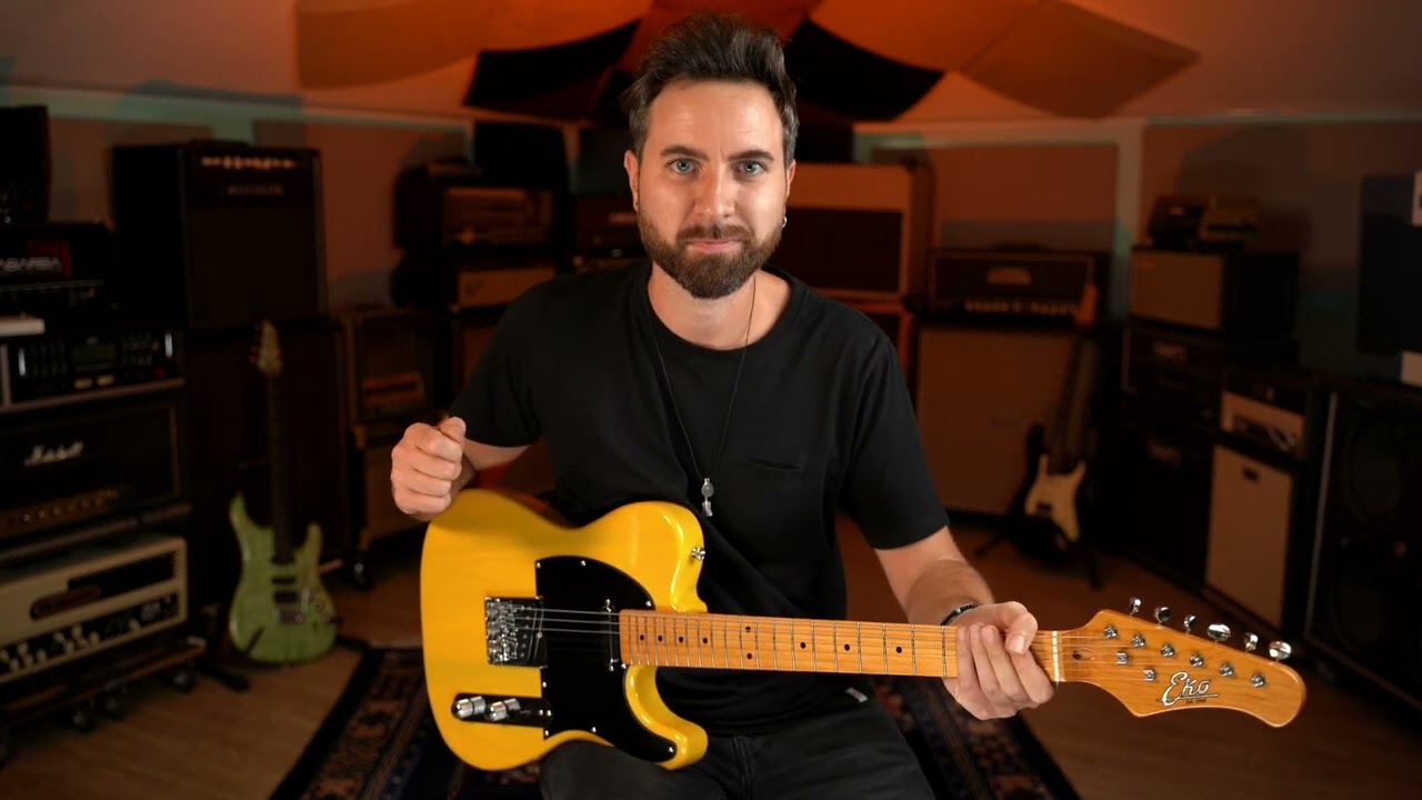 Eko Guitars | TL-401 Butterscotch
