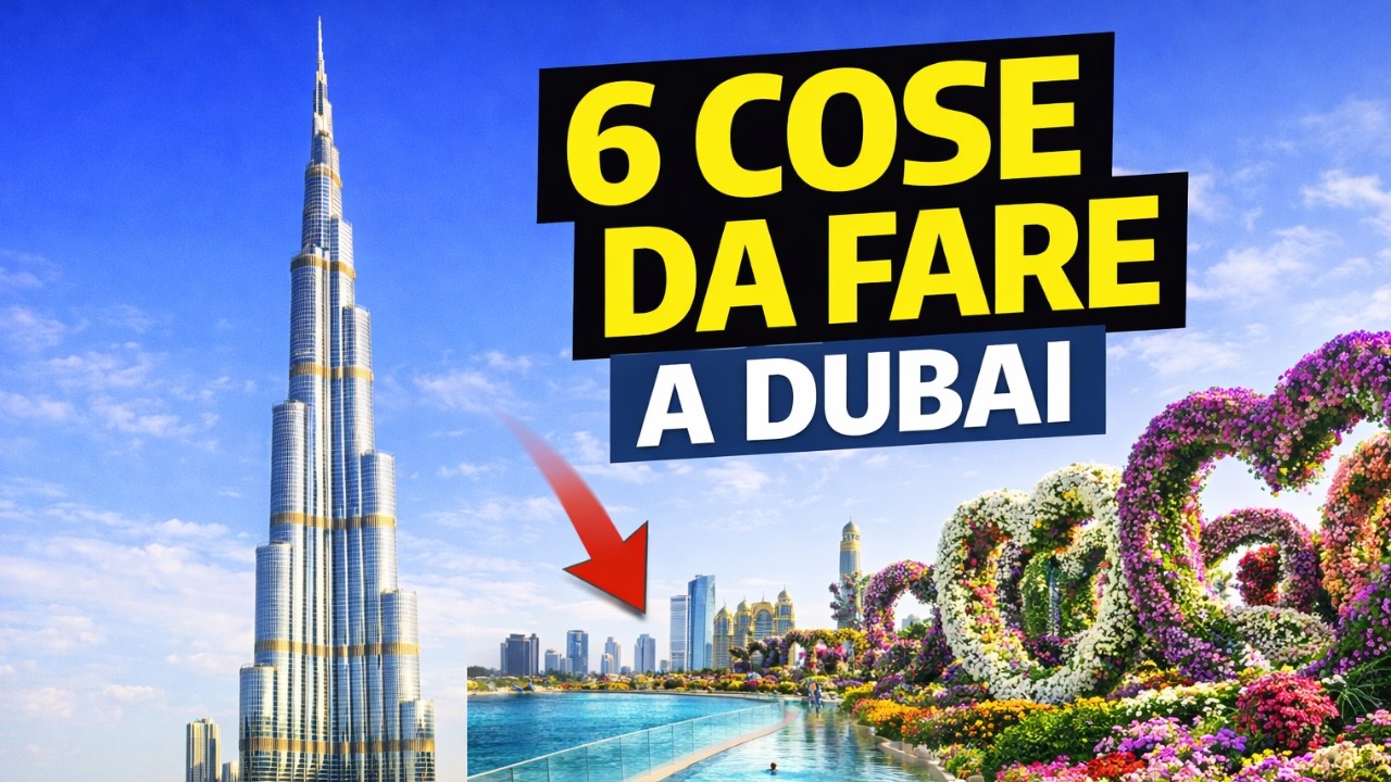 Dubai in 10 Minuti: 6 Esperienze da NON Perdere&nbsp;a&nbsp;Dubai&nbsp;(+ Extra!)