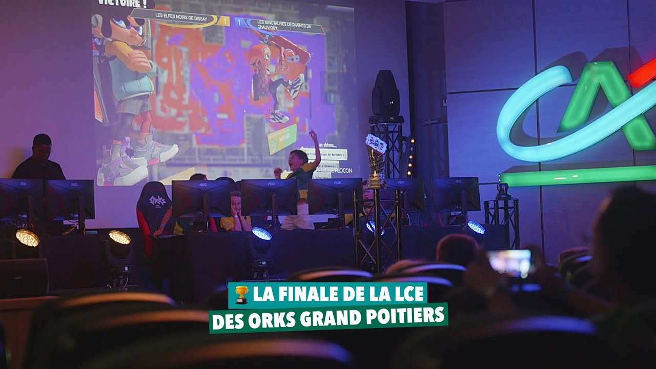 La Grande Finale de la LCE des Orks Grand Poitiers au Crédit Agricole de la Touraine et du Poitou