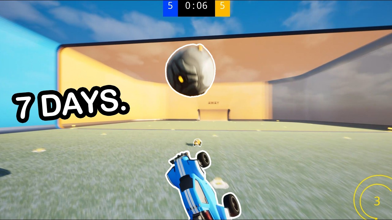 I re-created Rocket League in Unreal Engine 5 (in 1 Week) 🚗⚽