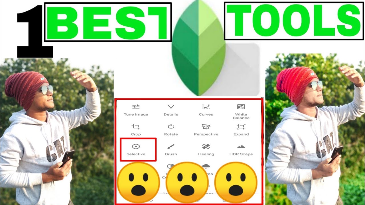 Snapseed 1 best tools tutorial..