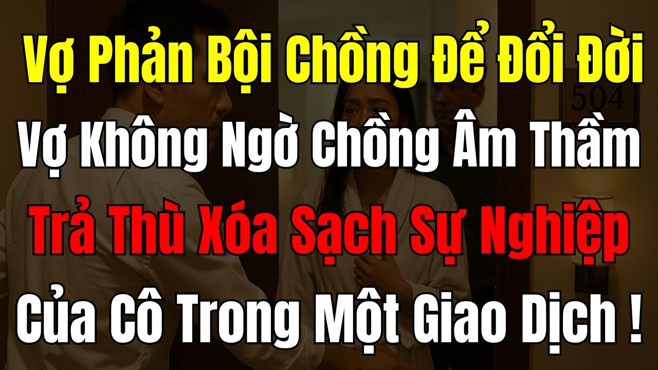 Vợ phản bội chồng để đổi đời: Người chồng chọn cách trả thù khiến ai cũng nể phục