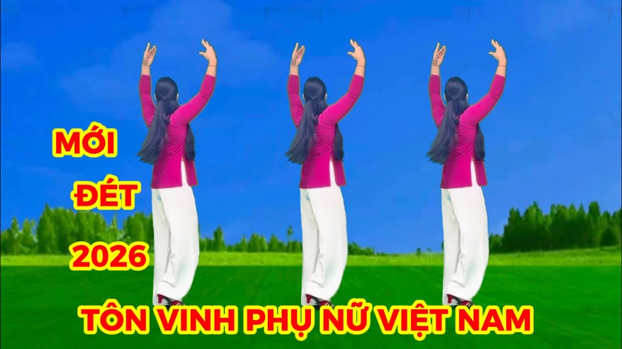BÀI MẪU CÙNG HƯỚNG DỄ TẬP / TÔN VINH PHỤ NỮ VIỆT NAM 🇻🇳 BIÊN ĐẠO MỚI NHẤT ĐỘC LẠ 