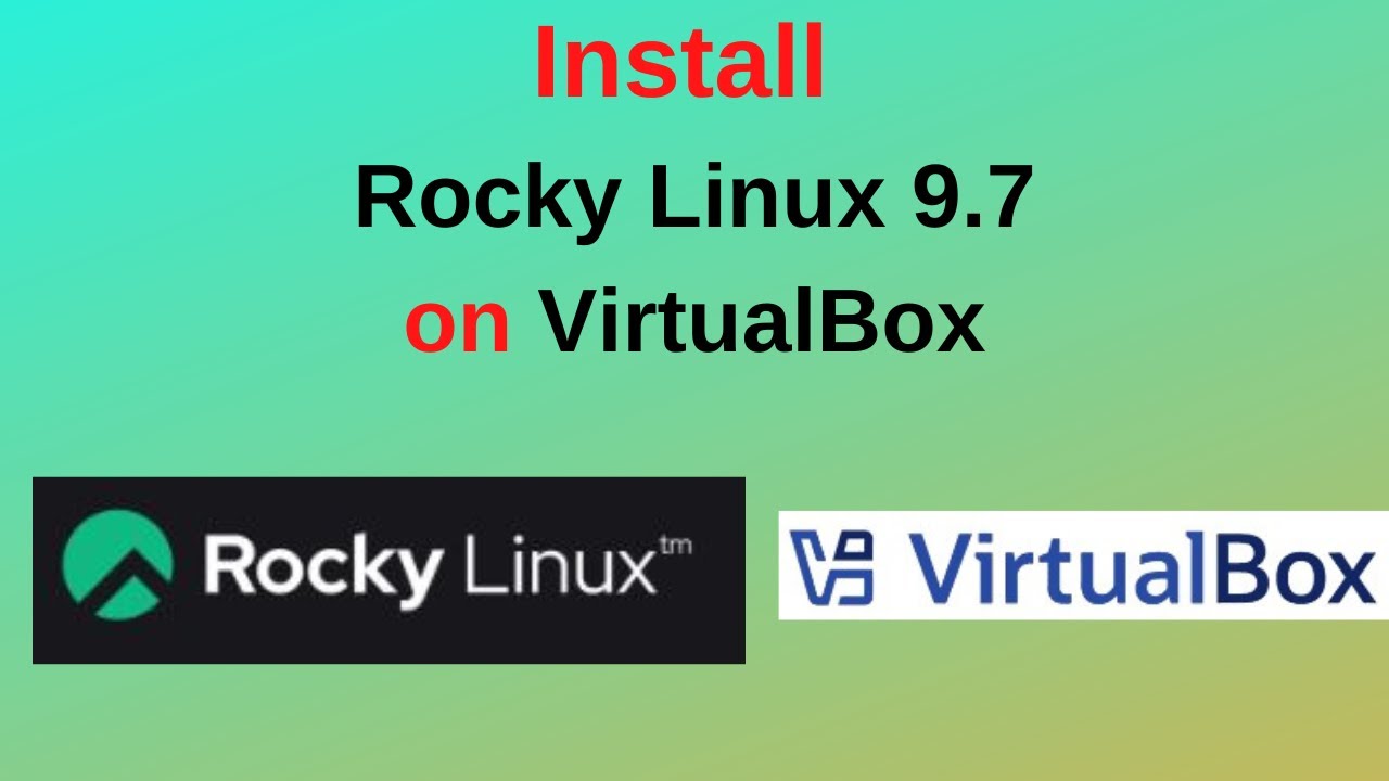 Как скачать и установить Rocky Linux 9.7 Blue Onyx в VirtualBox