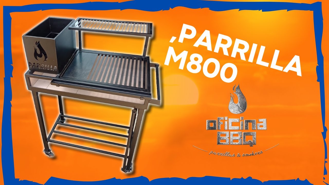 Como fazer churrasqueira parrilla (m800)