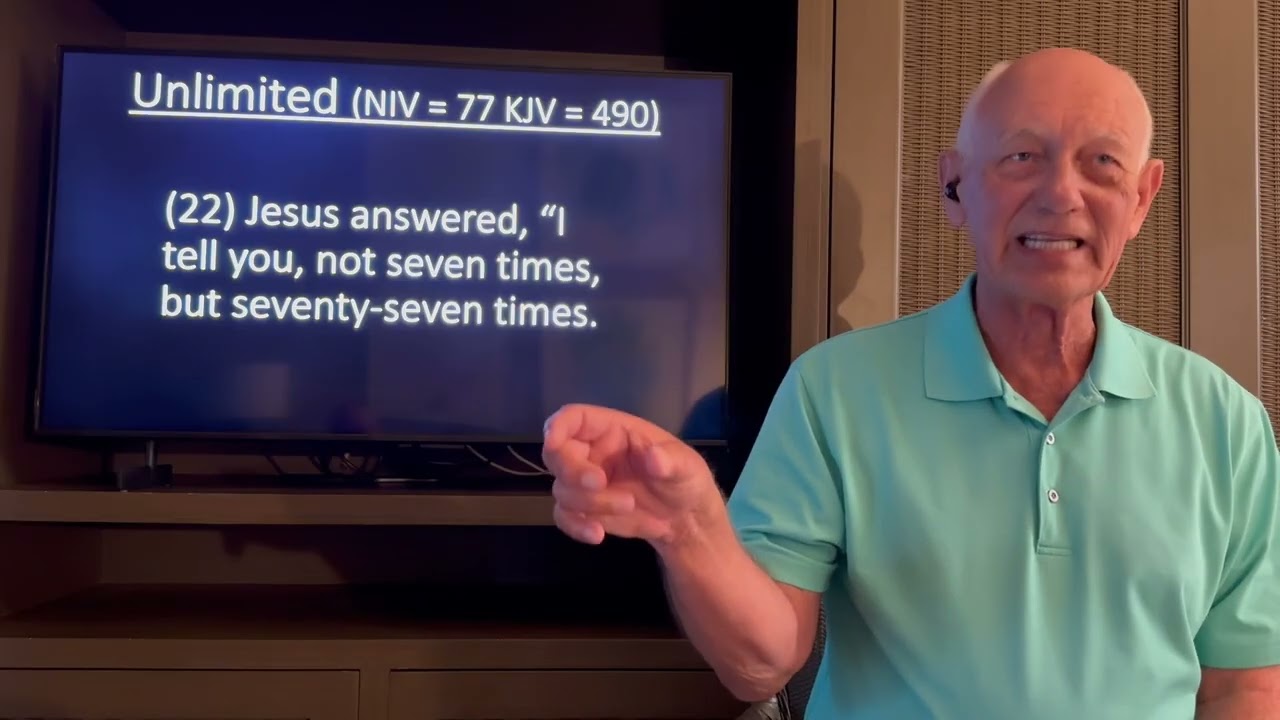 Matthew 18:21-35 - March 29 - Mike Howard lifeway bible lessons Session 5 - Forgiveness