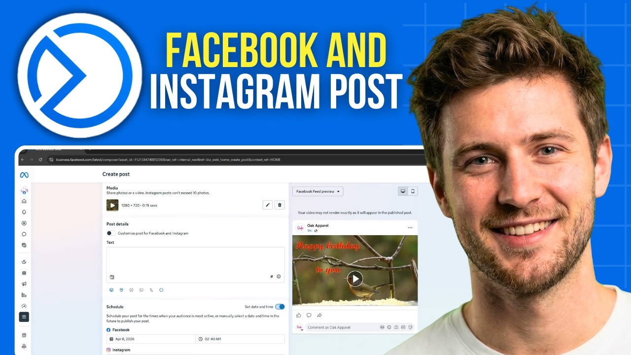 Как создавать публикации для Facebook и Instagram в Meta Business Suite