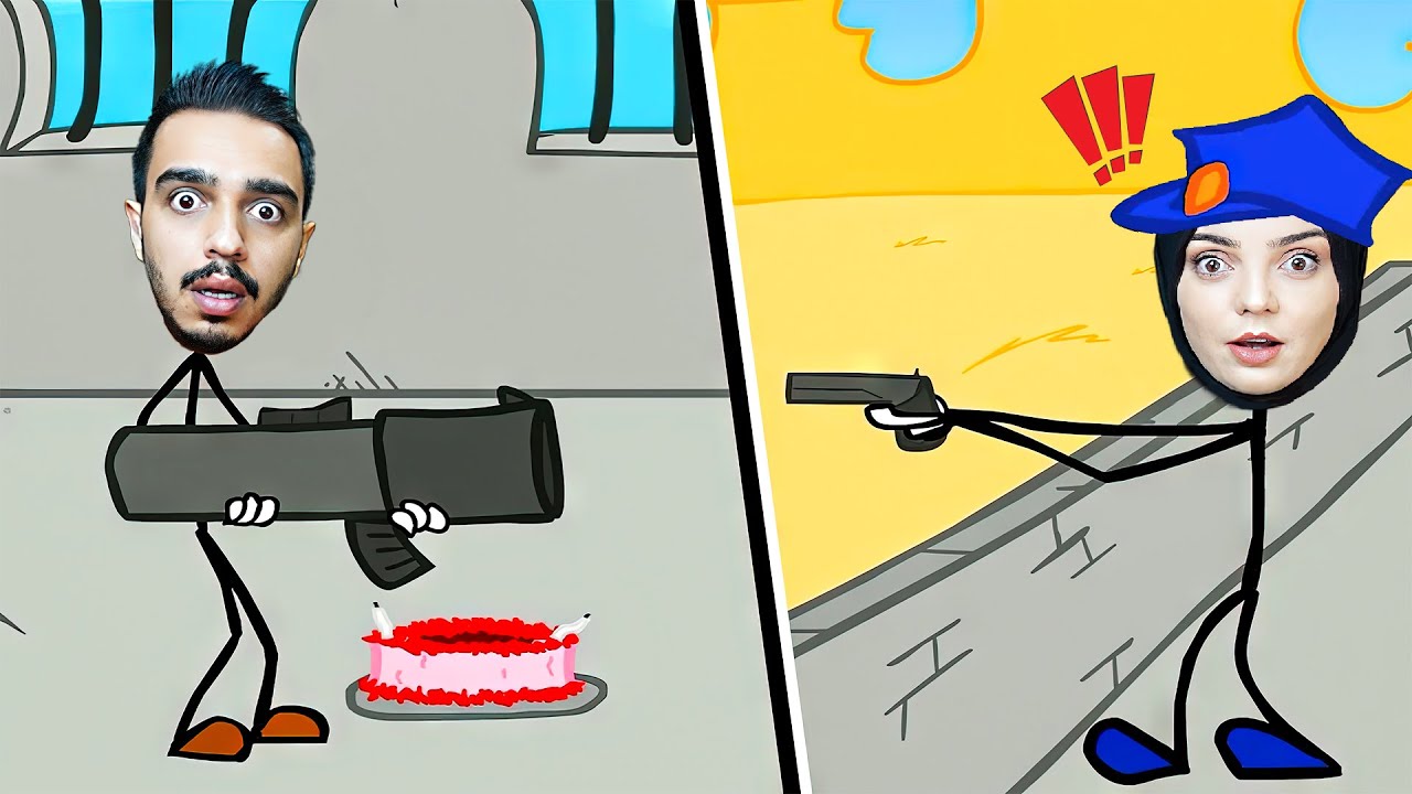 HAPİSHANEDEN KAÇMA OYUNUNDA YAKALANDIK !! 😱 Prison Escape: Stickman Story