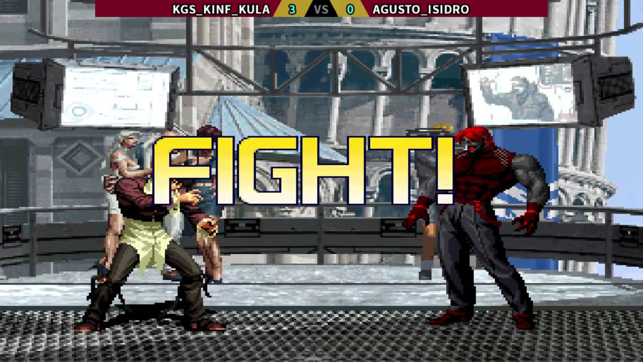 KULA CONTRA RUGALERO DE ESTADOS UNIDOS ¿QUIÉN GANARÁ ? 😬:KOF 2002 PLUS ONLINE