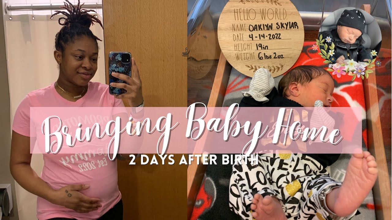 FIRST 24 HOURS WITH A NEWBORN | BRINGING BABY HOME