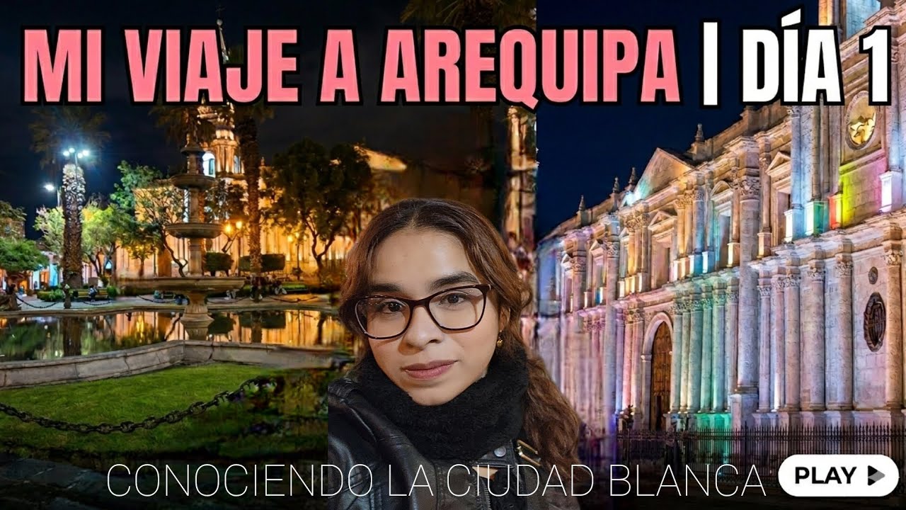 Primer día en Arequipa ✈️ Vuelo, llegada y conociendo la Plaza de Armas | Vlog Arequipa Día 1