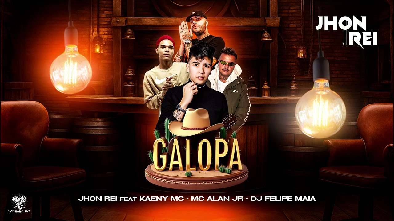GALOPA - JHON REI feat KAENY MC - MC ALAN JR e DJ FELIPE MAIA (Lyric)