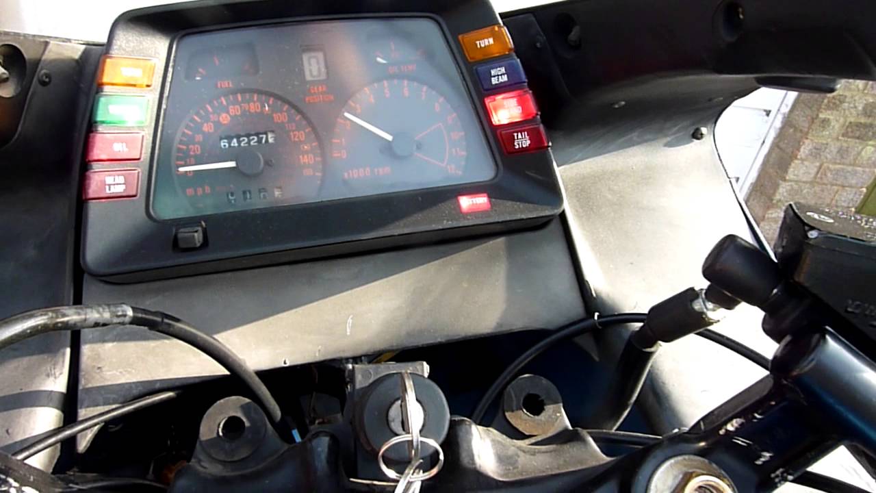 Suzuki GSX1100 / GS1150 ES/EFE Starts When You Put Fuel In The Tank!!!