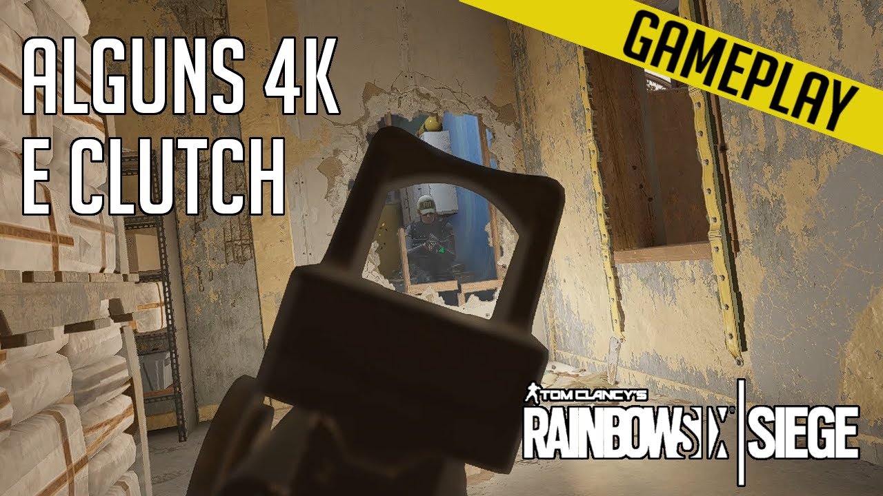 RAINBOW SIX SIEGE - CLUTCHES DEPOIS DE 1 ANO SEM JOGAR