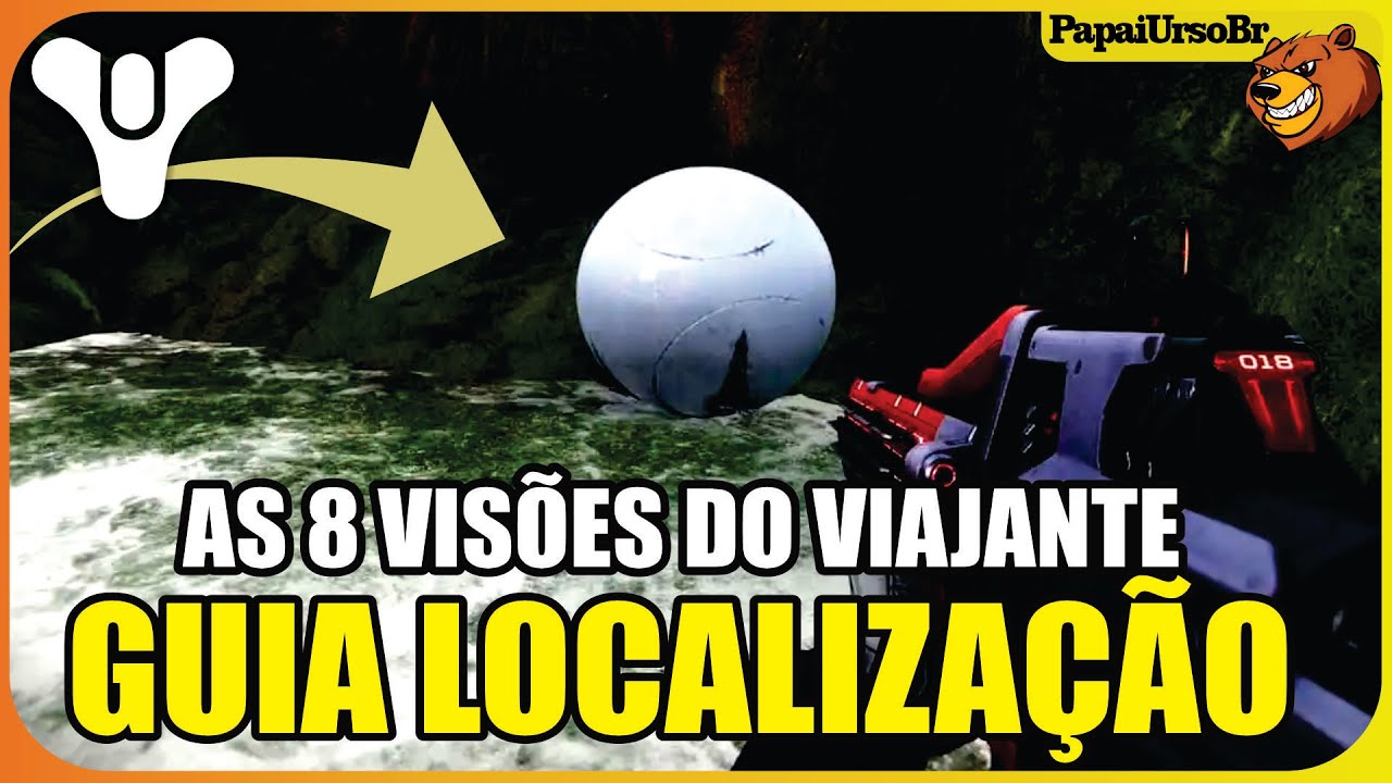 DESTINY 2 │ AS 8 VISÕES DO VIAJANTE GUIA DE LOCALIZAÇÃO