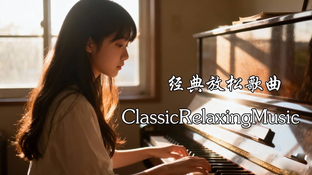 适合早上的轻音乐钢琴曲，经典歌曲，放松解压【睦芯钢琴】