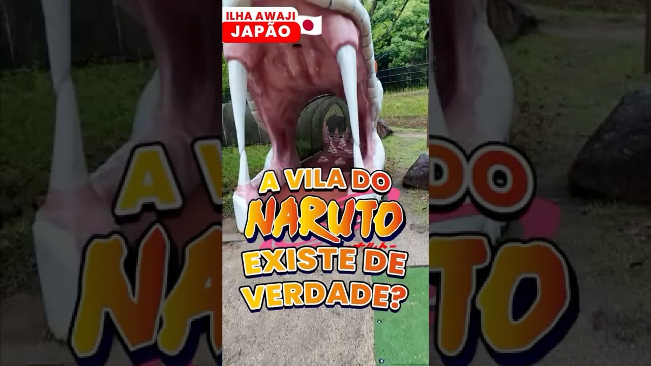 Parque SECRETO do NARUTO no Jap&atilde;o &eacute; REAL! 🍥🔥#naruto #narutoshippuden