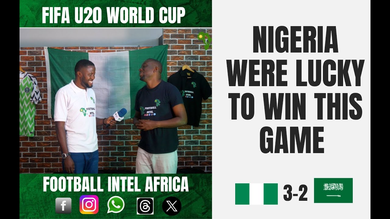 НИГЕРИЯ U20 3:2 САУДОВСКАЯ АРАВИЯ U20 (РЕАКЦИЯ ВИКТОРА СИОКВУ) || ОСНОВНЫЕ МОМЕНТЫ ЧЕМПИОНАТА МИР...