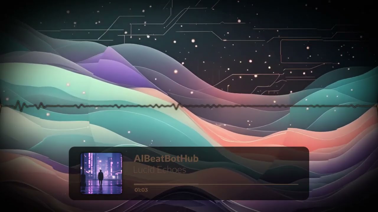 Lucid Echoes: Indie Electronic Instrumental | Reflective - Copyright Free AI Music