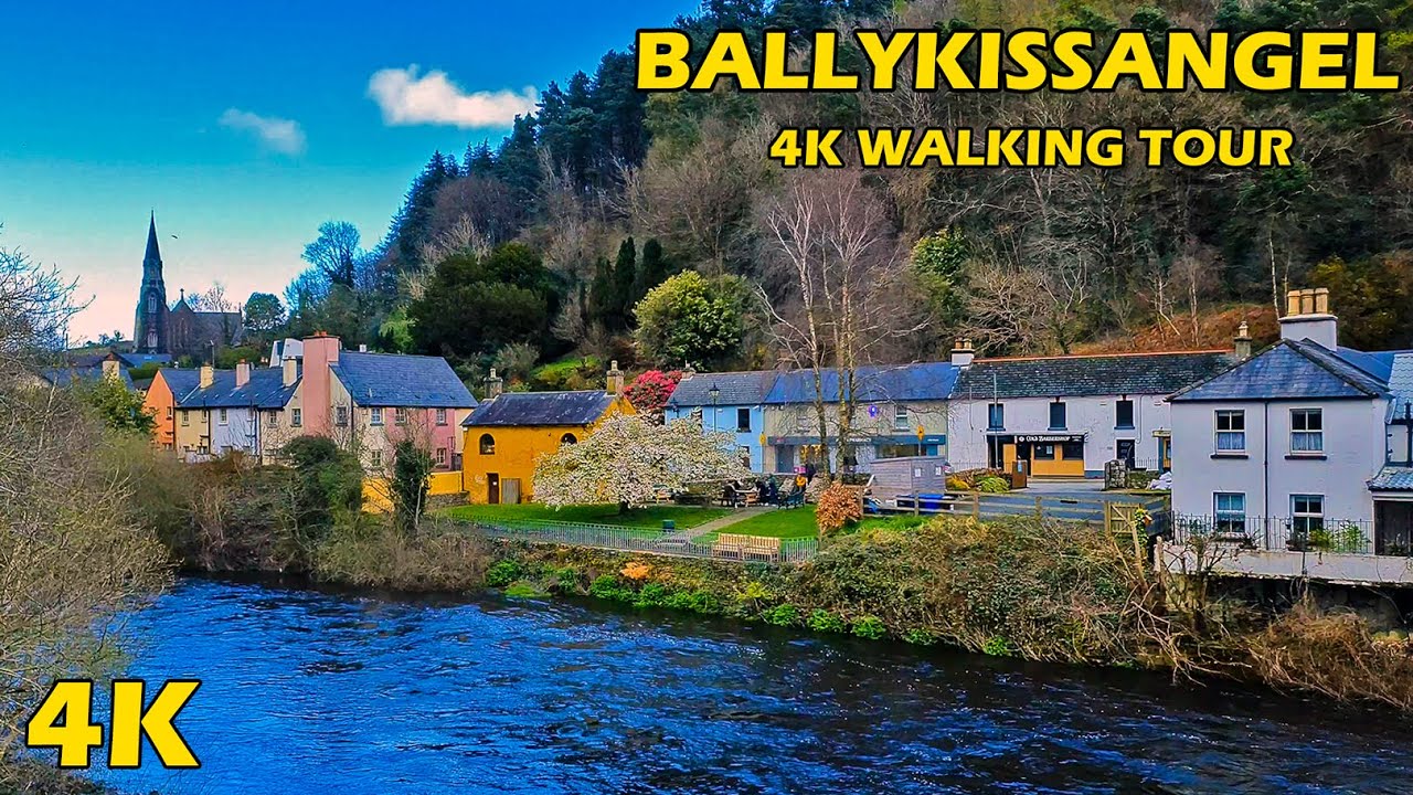 A Beautiful Irish Town | Avoca | Ireland 4K Walking Tour 2024