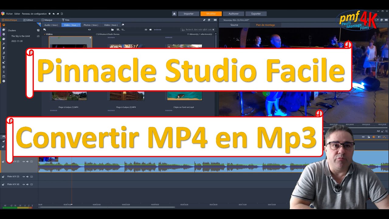 Convertir une vidéo en audio