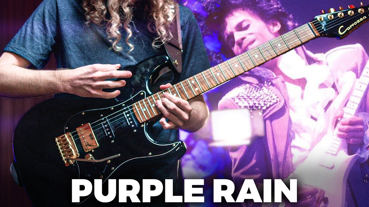 Purple Rain - Prince | Gabriel Vieira (Guitar Cover)