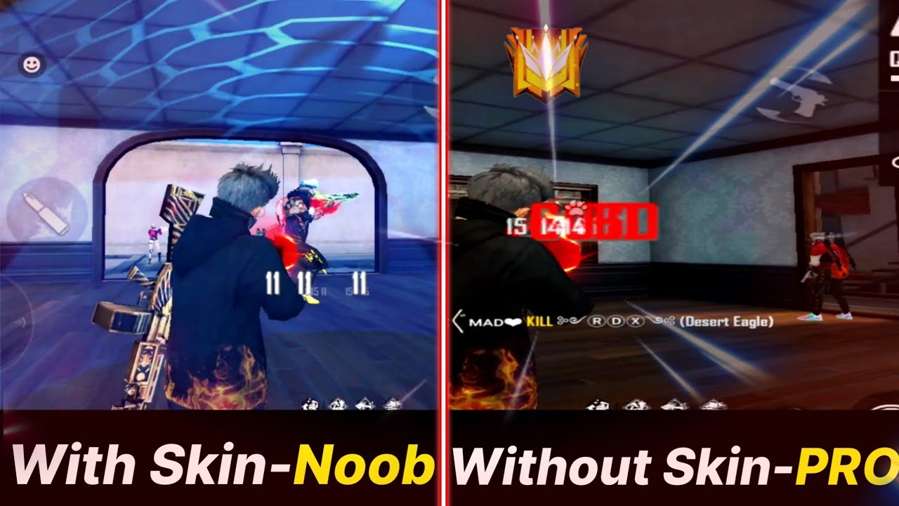 Top 3 Without Skin Guns in free fire|Noob To Pro in 1 Minute 🤩