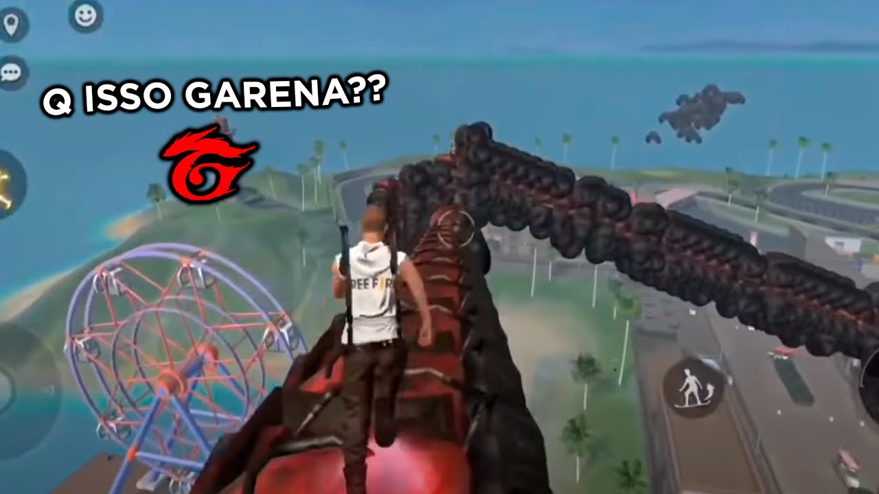 CARRO VOADOR NO FREE FIRE KKKKKKKKK