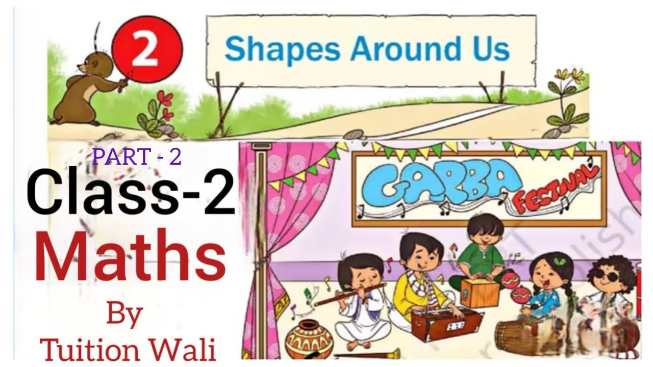 Shapes Around Us / Class-2 MATHS Chapter-2 Solutions/ New NCERT joyful By Tuition Wali 