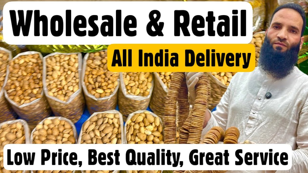 Gulzar Bin Akbar Dry Fruits, Wholesale & Retail | Akhrot, Badam, Kesar, Shilajit