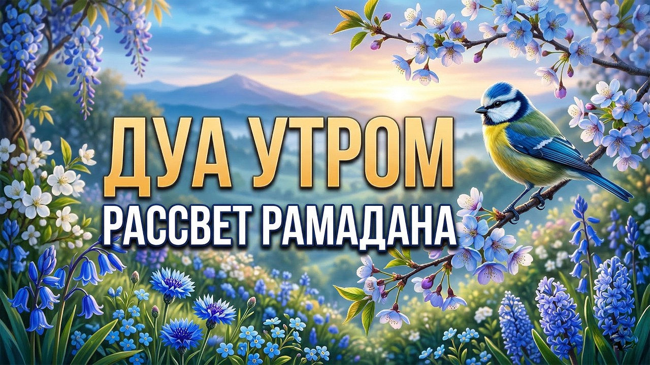 🌅 СИЛА РАМАДАНА - ДУА НА РАССВЕТЕ 🌿