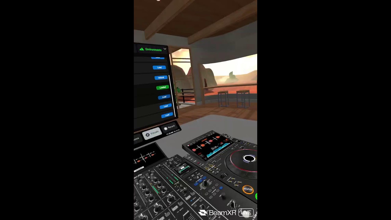 Dj em Realidade Virtual
