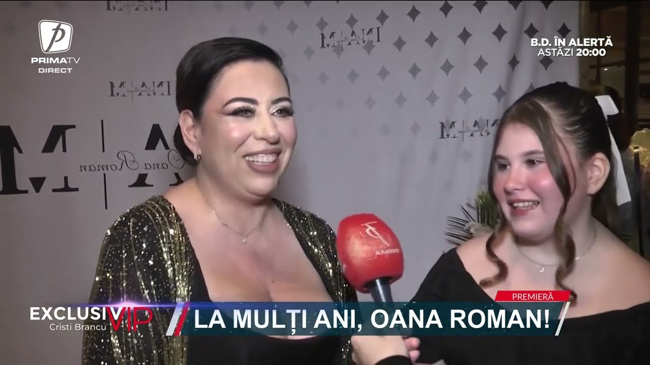 Cea mai frumoasă urare de la Isa pentru mama ei, Oana Roman! Petre Roman, prezent la ziua fiicei