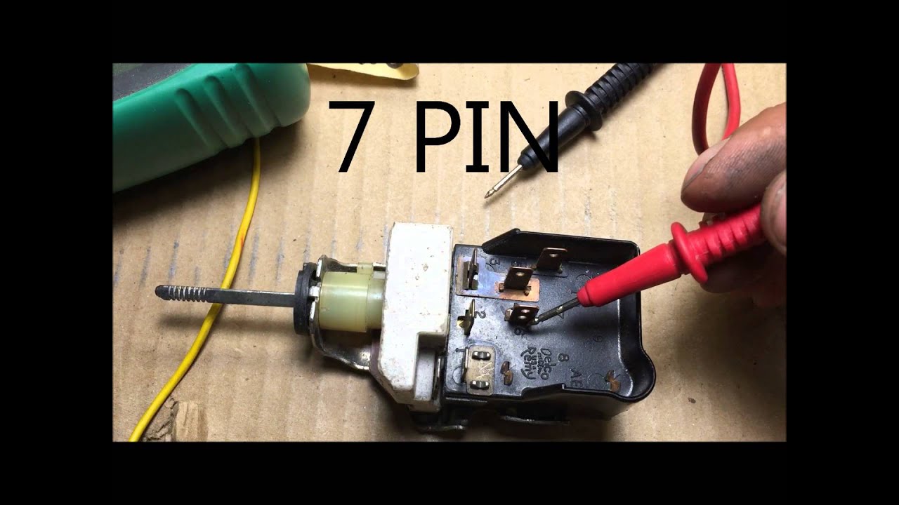 how to test wire troubleshoot GM headlight switch