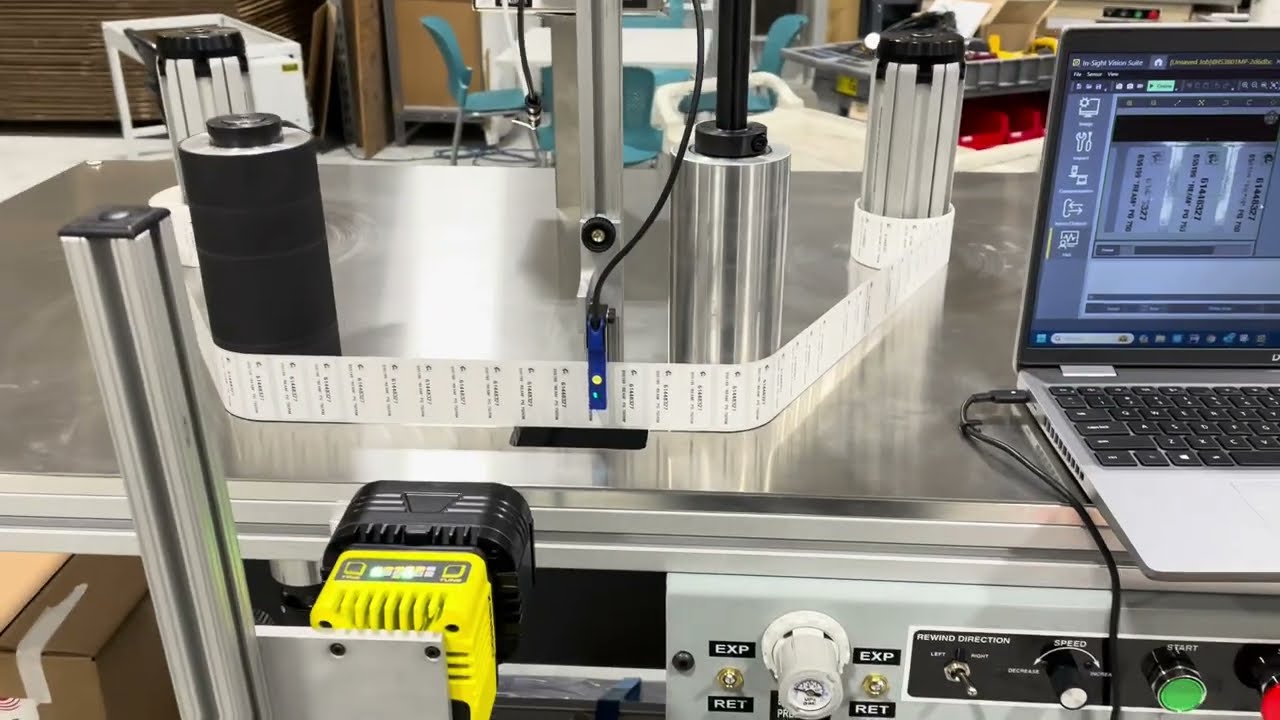 WT-35 with Cognex Vision System High Speed Camera