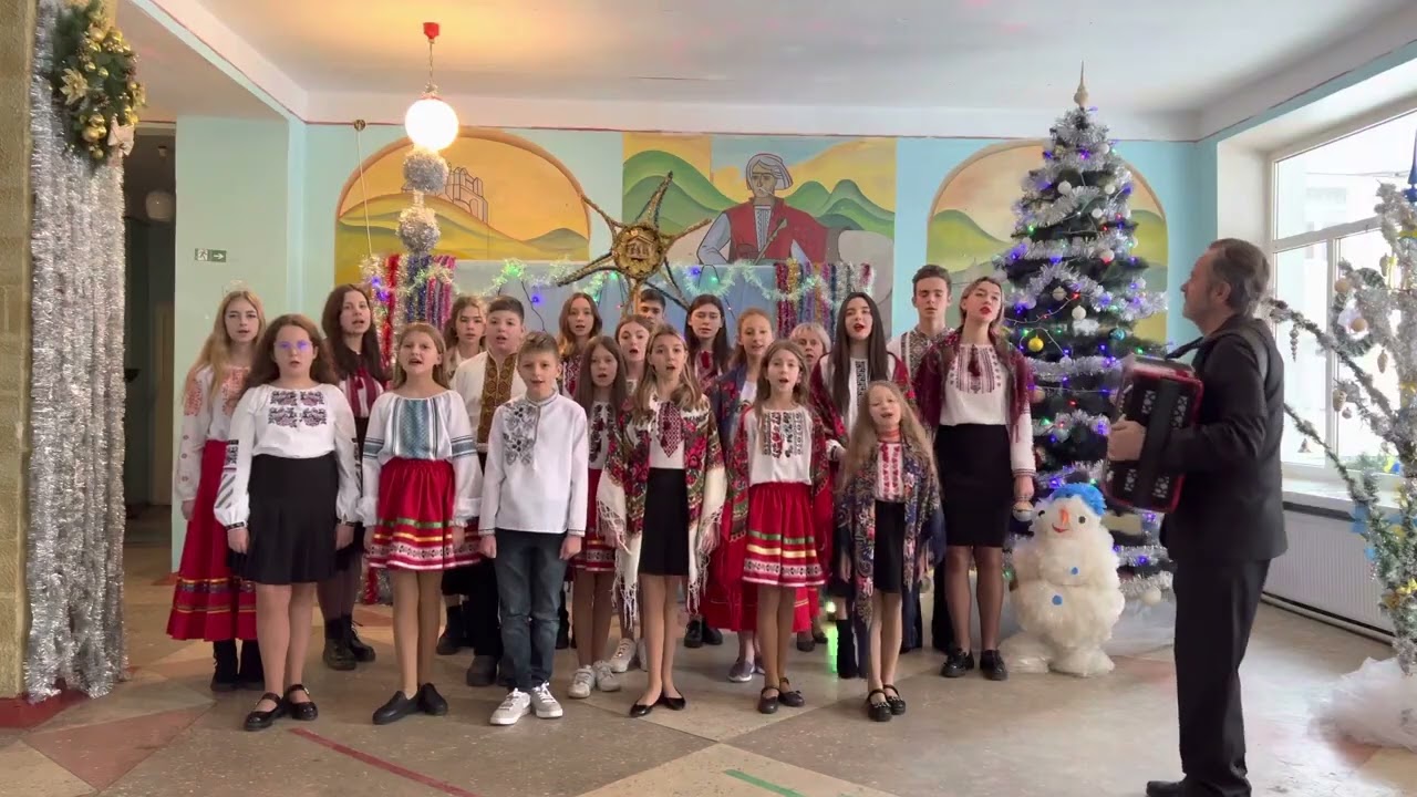 Гурт «Різдвяна зірка» Галицького ліцею імені Ярослава Осмомисла 2022