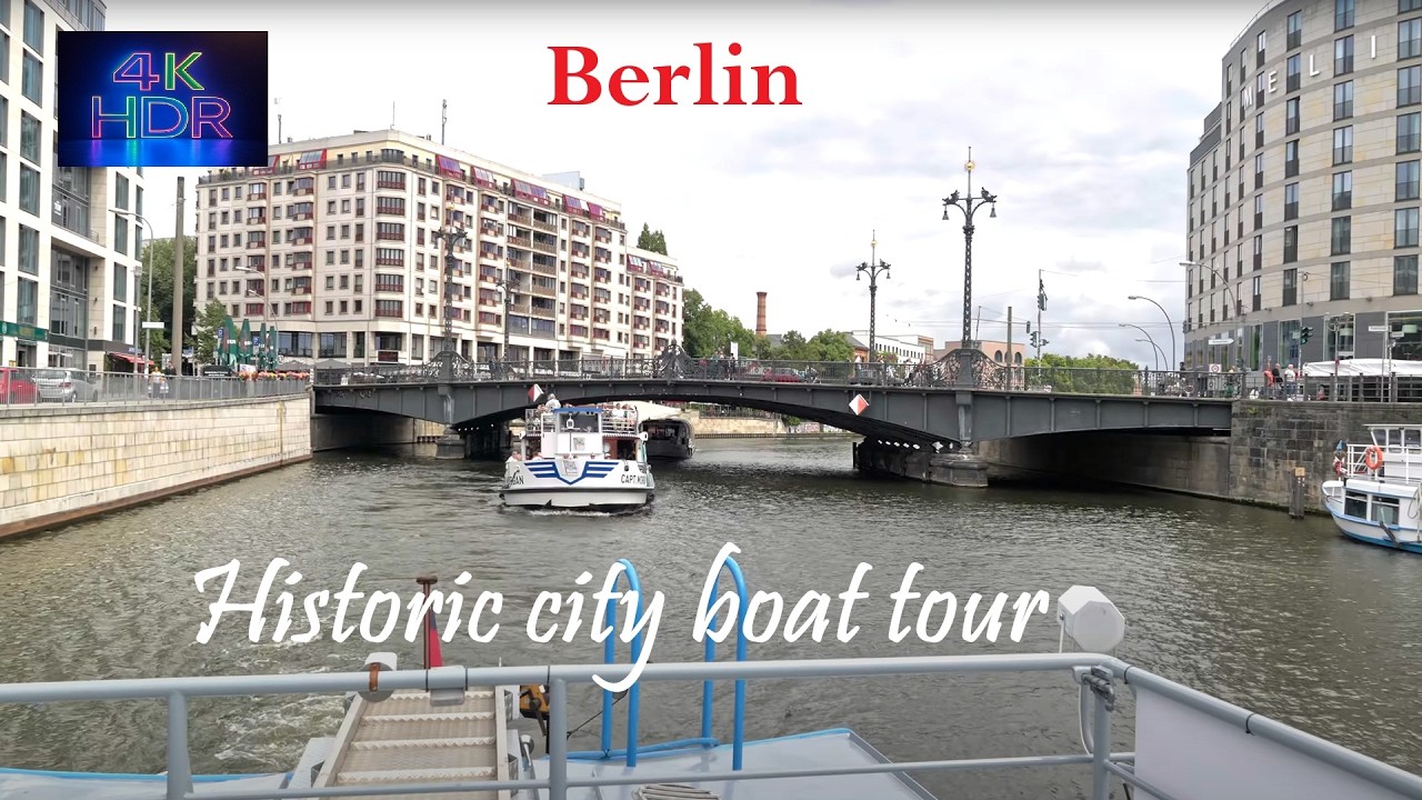 Berlin Sightseeing 4K – Historic City Boat Tour on the Spree with Stern & Kreis Schifffahrt | Travel