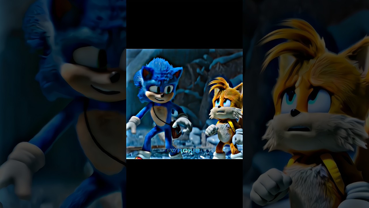 Sonic vs Knuckles Fight Scene ⚡ | Sonic the Hedgehog #shorts #foryou