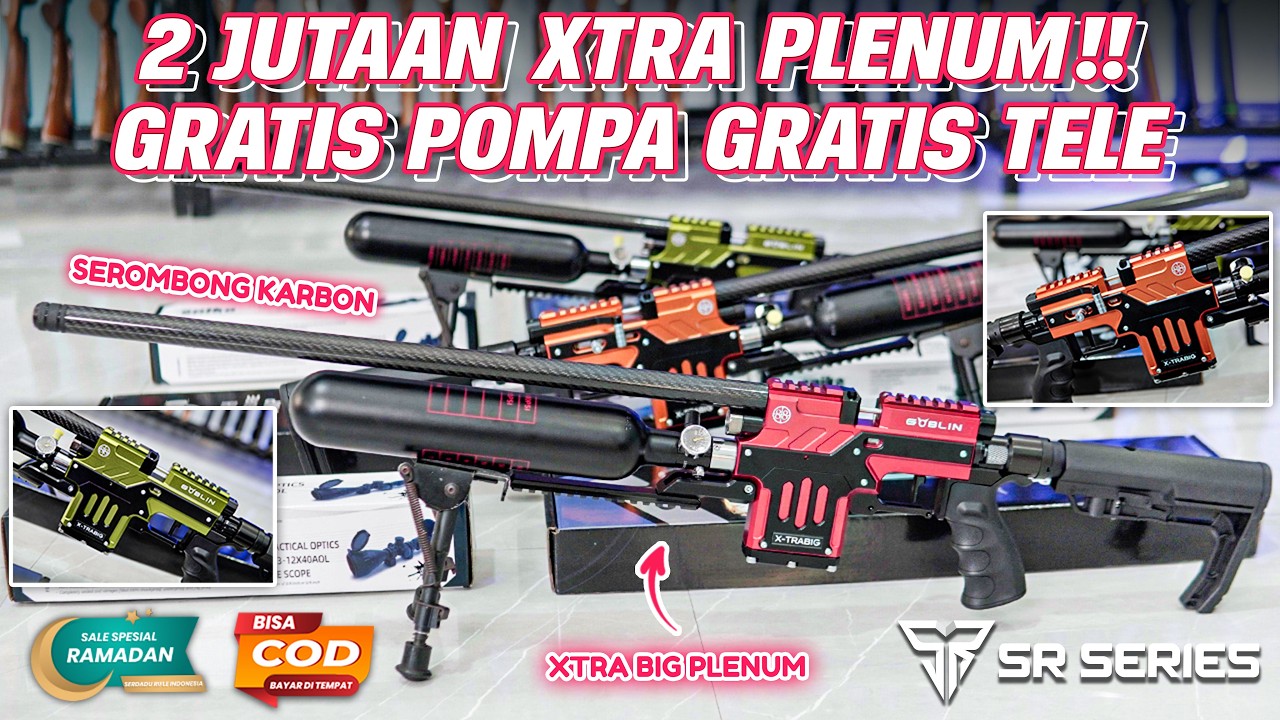GEBYAR THR ‼️2 JUTAAN PCP REKOMENDASI XTRA PLENUM, GRATIS POMPA ATAU TELESKOP, STOK TERBATAS‼️🔥