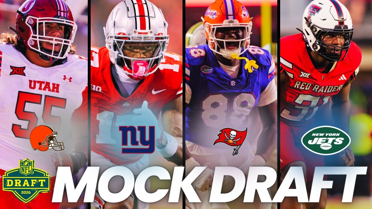 2026 NFL Mock Draft | Full First-Round Simulation with Live Picks & Team Fits