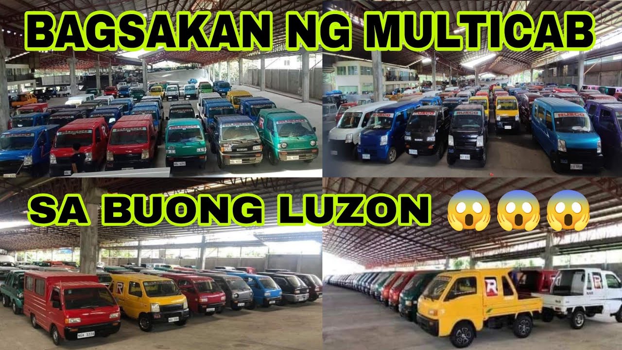 MULTICAB TOUR SA MALAKING BAGSAKAN SA LUZON!