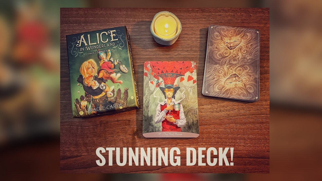 Alice in Wonderland Oracle ~ A Stunningly Beautiful Deck
