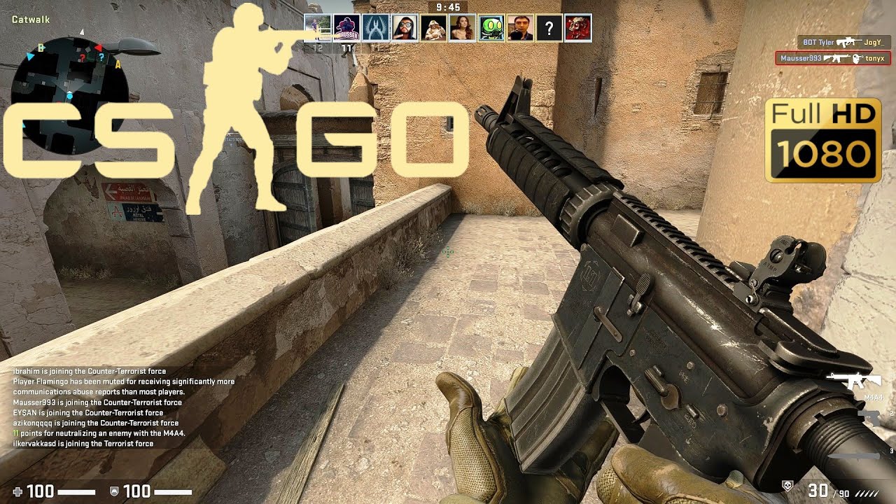 Counter Strike Global Offensive (2012) - Gameplay (PC/Win 10) [1080p60FPS]